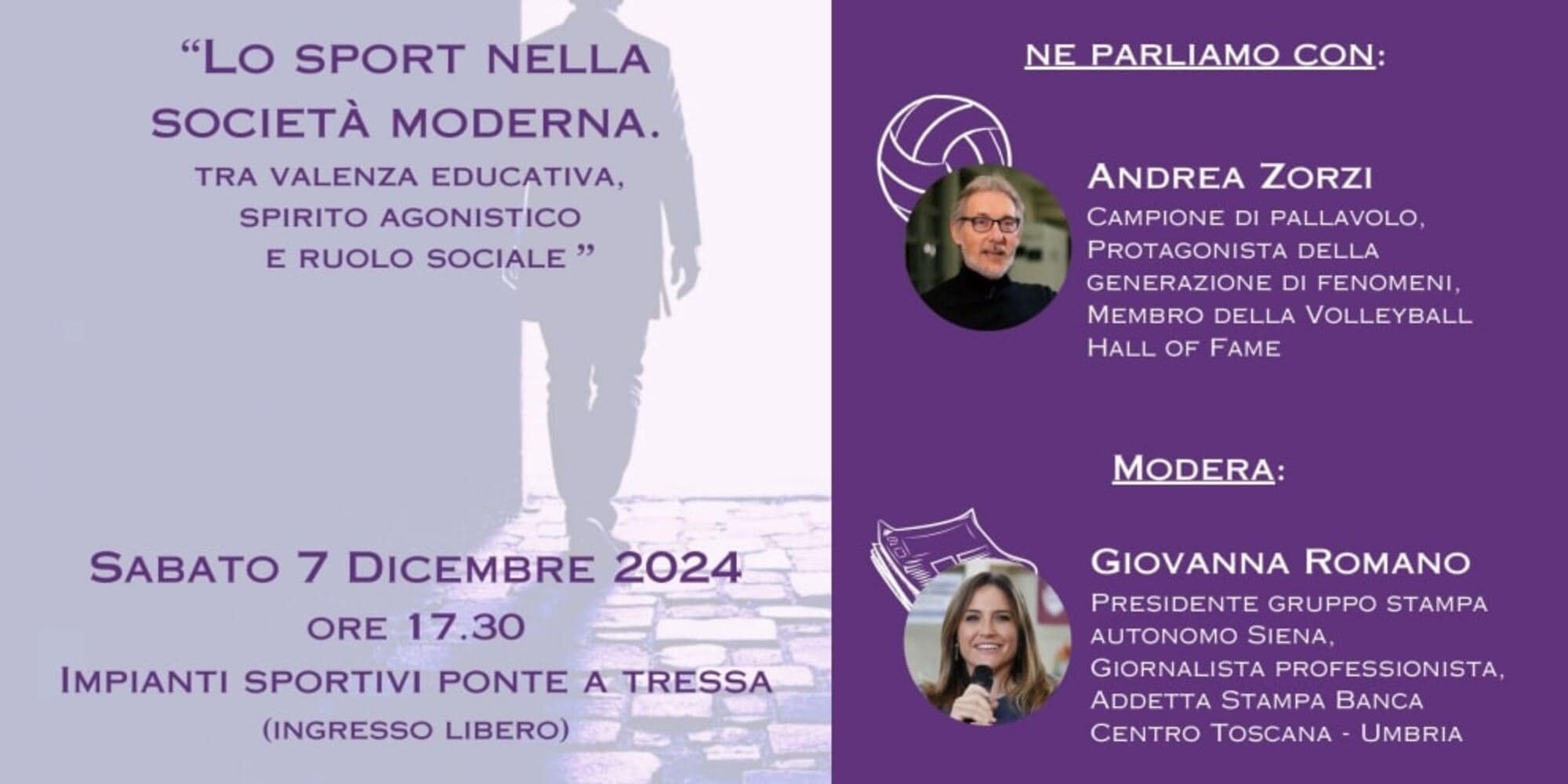 Lo sport nella società moderna: incontro con Zorzi