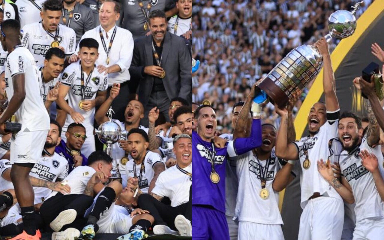 Il Botafogo vince la Coppa Libertadores: le immagini dei festeggiamenti