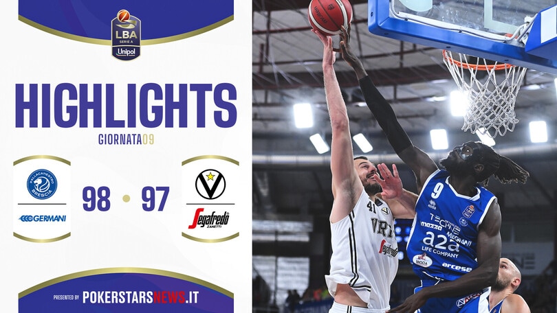 Germani Brescia - Virtus Segafredo Bologna | Serie A Unipol 2024/25