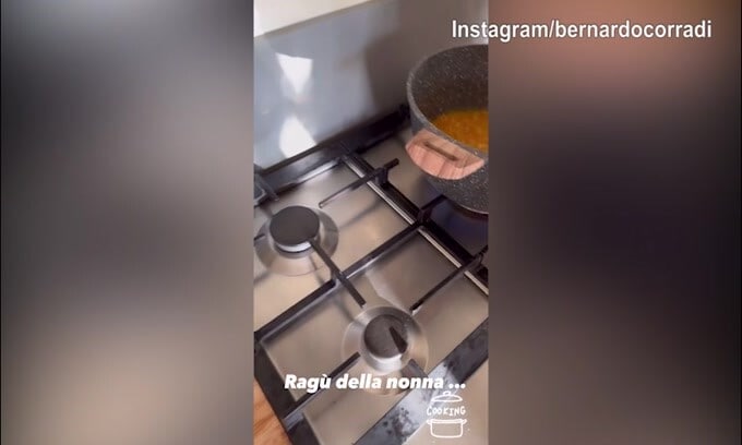 Bernardo Corradi e..il ragù di Nonna