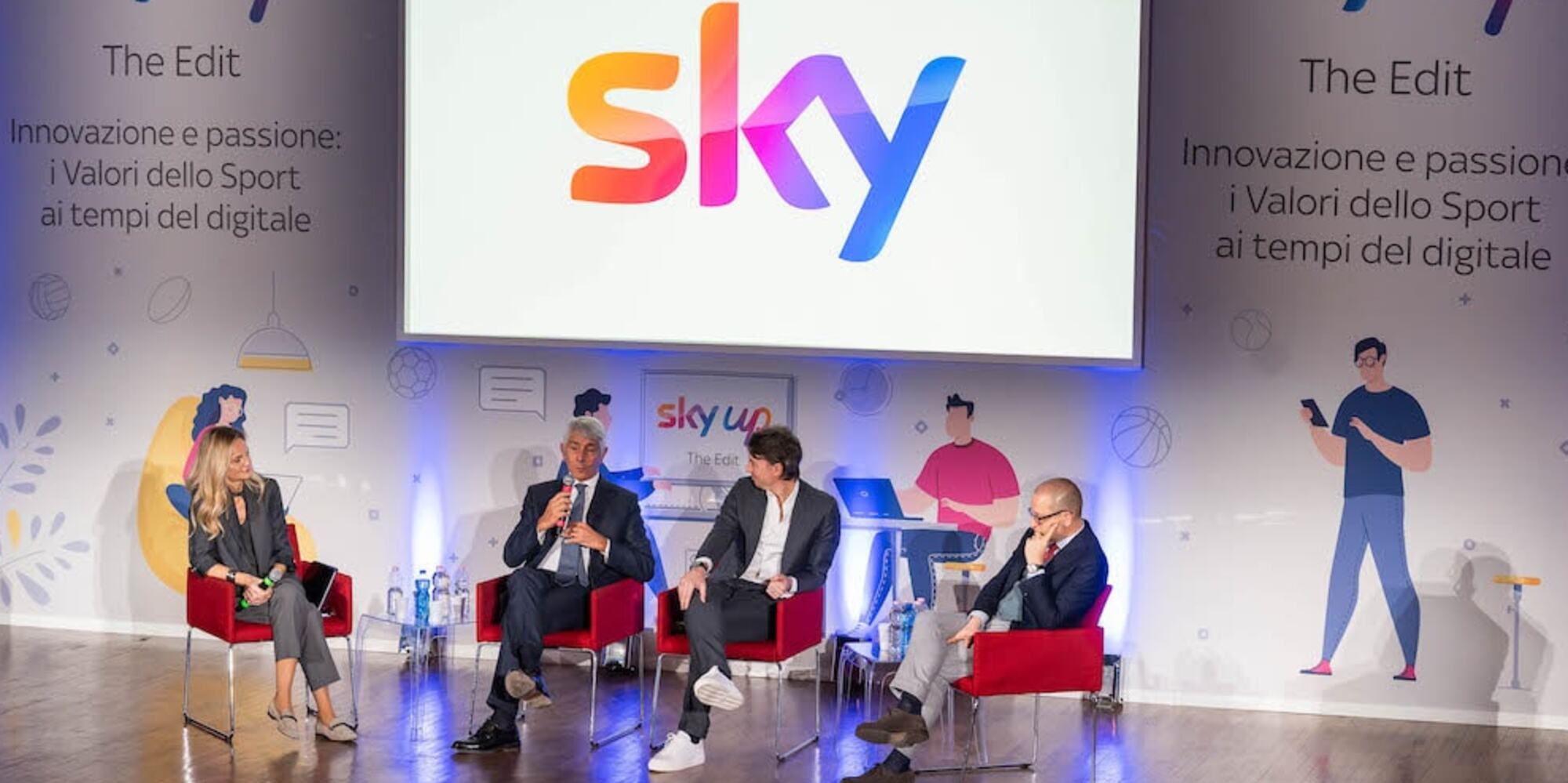 Sky Up The Edit, il Ministro Andrea Abodi al terzo appuntamento