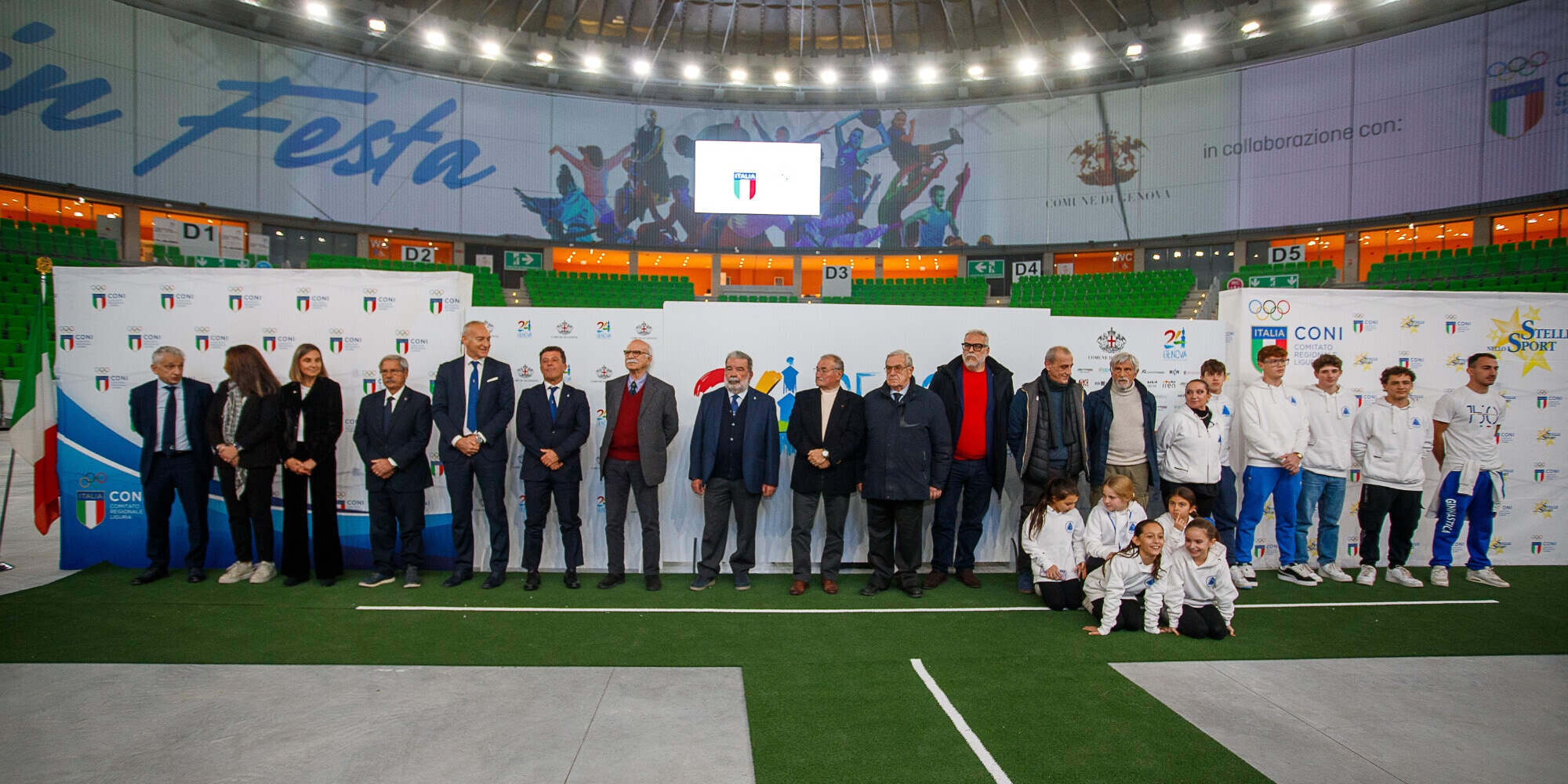“Genova in festa”. Tutte le realtà sportive premiate al Palasport