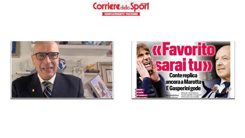 ‘Favorito a chi?’: perché Conte e Marotta baruffano e Gasp gode