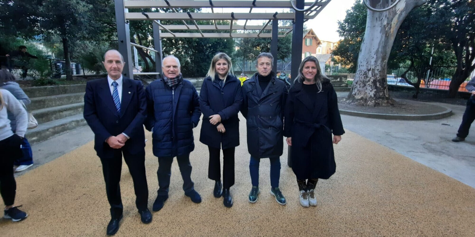 A Pegli una nuova area per sport e fitness