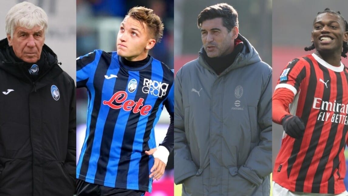 Atalanta-Milan, le probabili formazioni di Gasperini e Fonseca