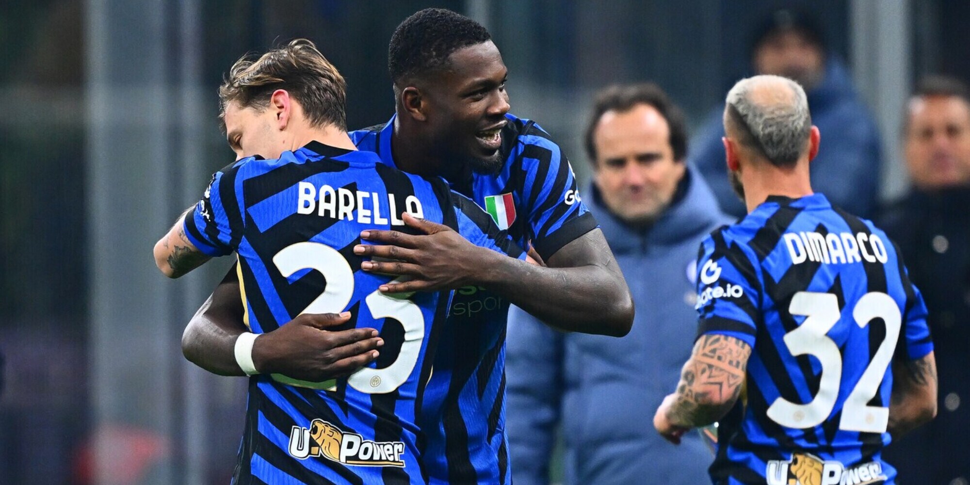 L'Inter batte il Parma 3-1: Dimarco, Barella e Thuram firmano il successo