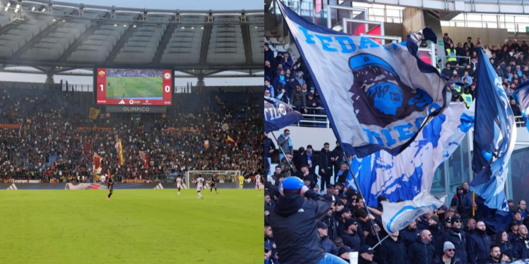 "Ultras, pugno duro del Casms: scatta il divieto di trasferta per i tifosi di Roma, Napoli, Atalanta e Como"