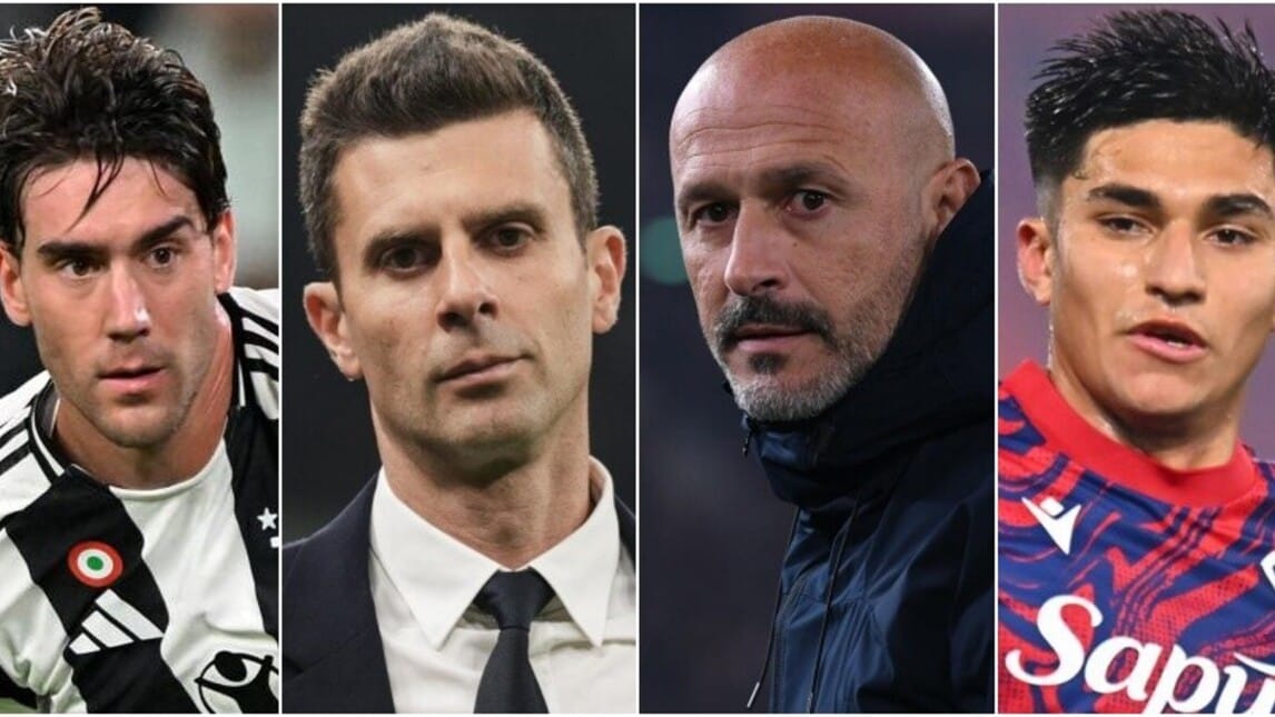 Juve-Bologna, le formazioni ufficiali: le scelte di Motta e Italiano