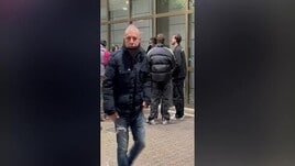 Roma-Lecce, l’arrivo di Cristian Totti allo stadio