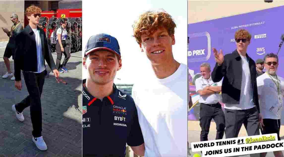 Sinner ad Abu Dhabi per la Ferrari: tutte le foto di Jannik al Gp di F1