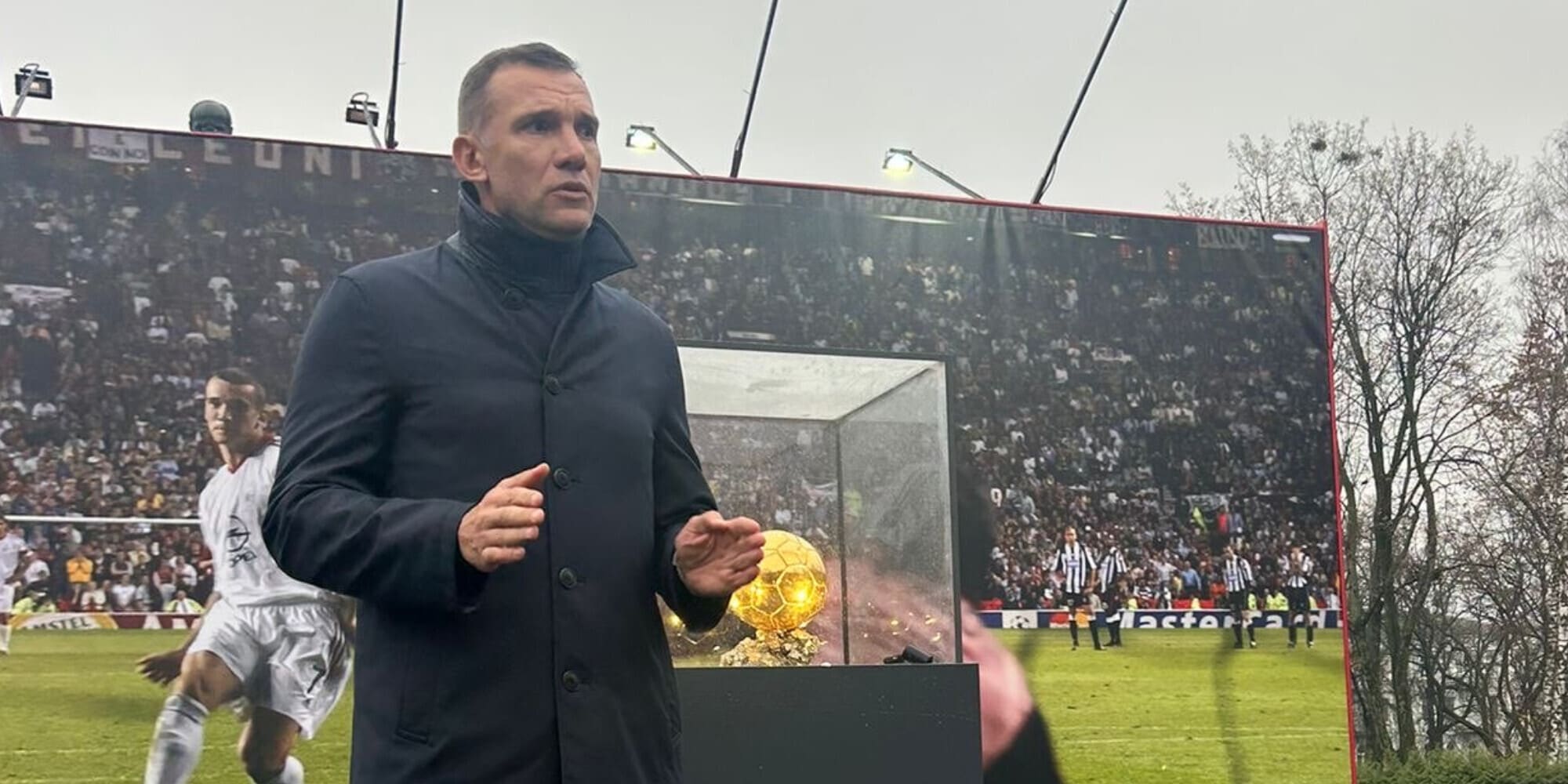 Il Pallone D'oro di Shevchenko in tour per l'Ucraina: il motivo