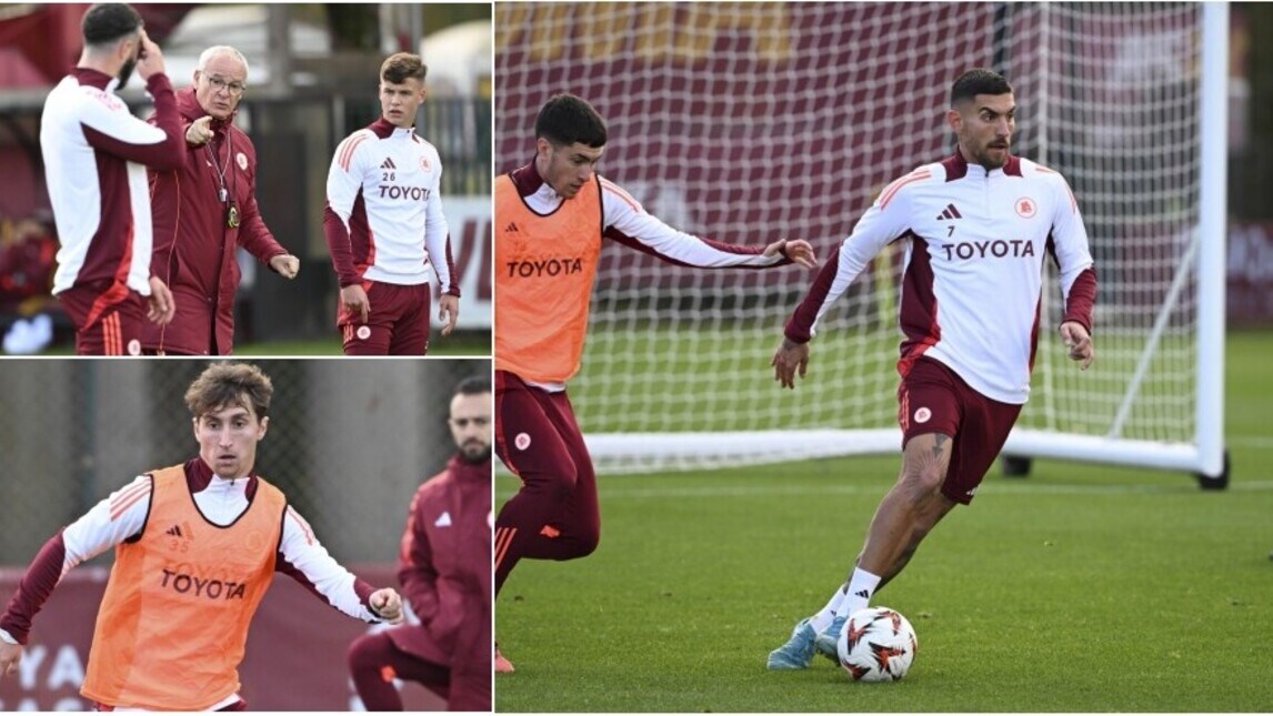 Roma, Pellegrini scalpita per il rientro: l'allenamento verso il Braga