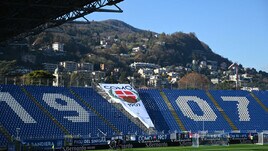 Roma, trasferta vietata a Como. Samp: esonerato Sottil