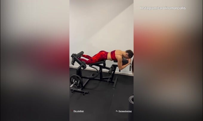 Carolina Marcialis, dalla palestra alla cucina