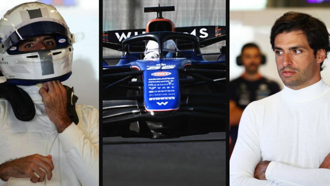 Sainz, ecco i primi test con la Williams