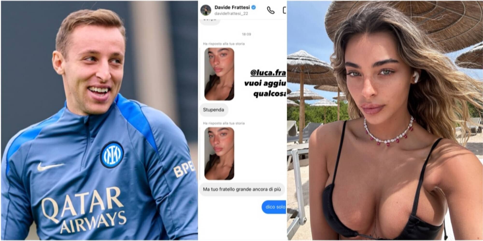 Frattesi si complimenta con la sorella, Chiara risponde: "Dico solo una cosa"