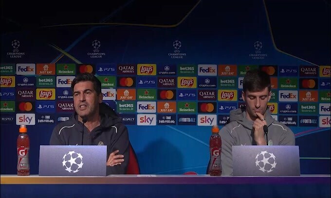 Fonseca: “Il Milan è una squadra da Champions League”