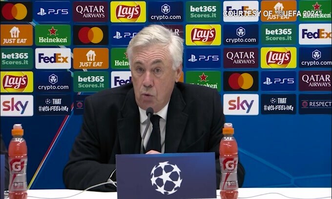 Ancelotti: "Atalanta? È una squadra molto forte"