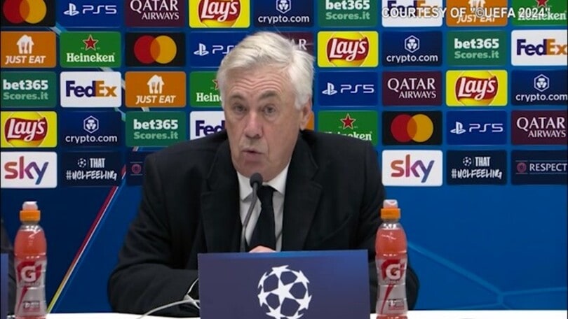 Ancelotti: "Atalanta? È una squadra molto forte"