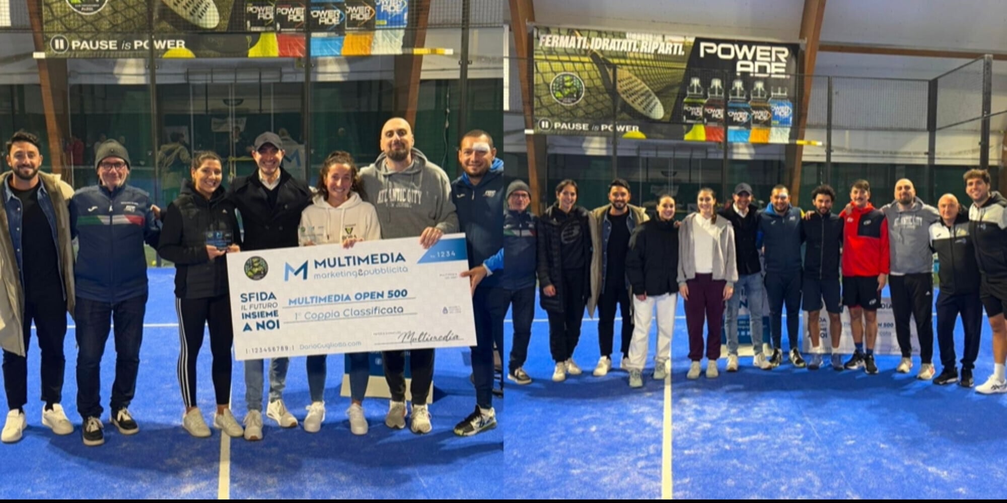 Padel, il successo del Multimedia Open 500 al Tartarughino