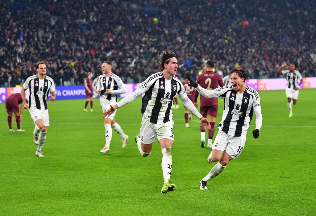 Juve, superato 2-0 il City. Milan, vittoria in extremis