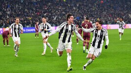 Juve, superato 2-0 il City. Milan, vittoria in extremis