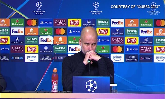 Guardiola: "Complimenti alla Juventus"