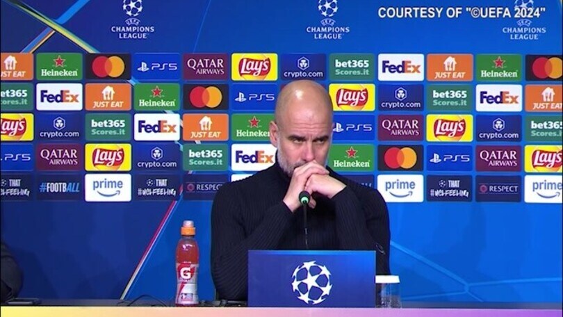 Guardiola: "Complimenti alla Juventus"
