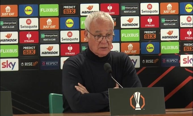 Ranieri: "Ho buonissimi giocatori che avevano perso il gusto di giocare a calcio"