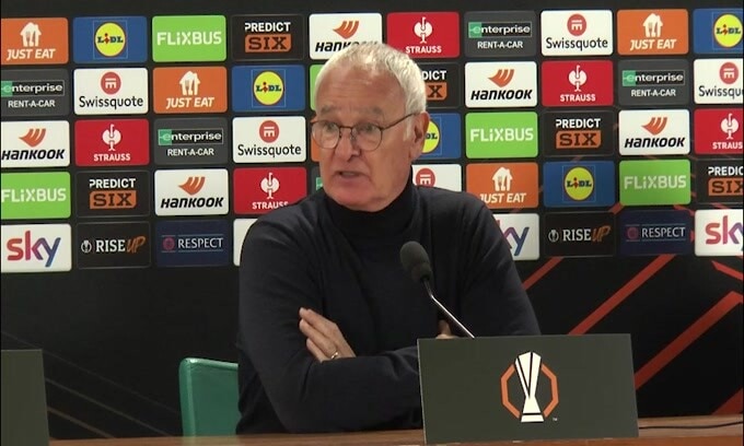 Ranieri: "Io non sono contento dopo due partite. Su Pellegrini..."