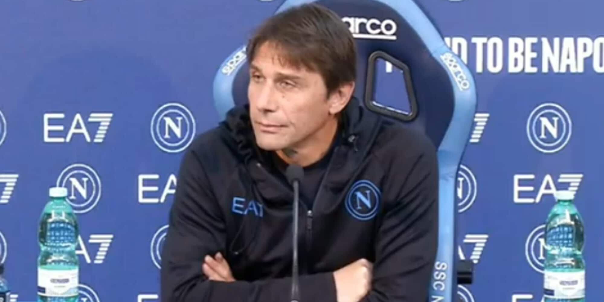Conte: "Stiamo provando diversi moduli, non ho ancora deciso chi giocherà a Udine". Rivivi la diretta