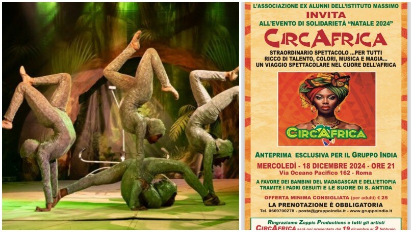 CircAfrica: grande evento di solidarietà a Roma