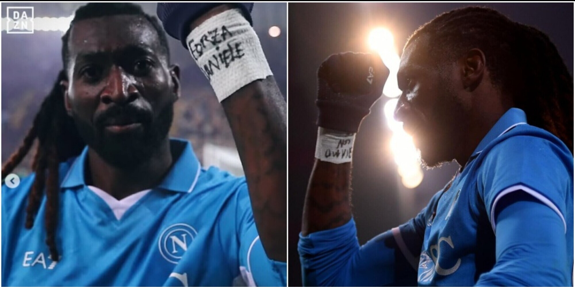 Anguissa, dedica speciale per il piccolo tifoso del Napoli: ecco chi è
