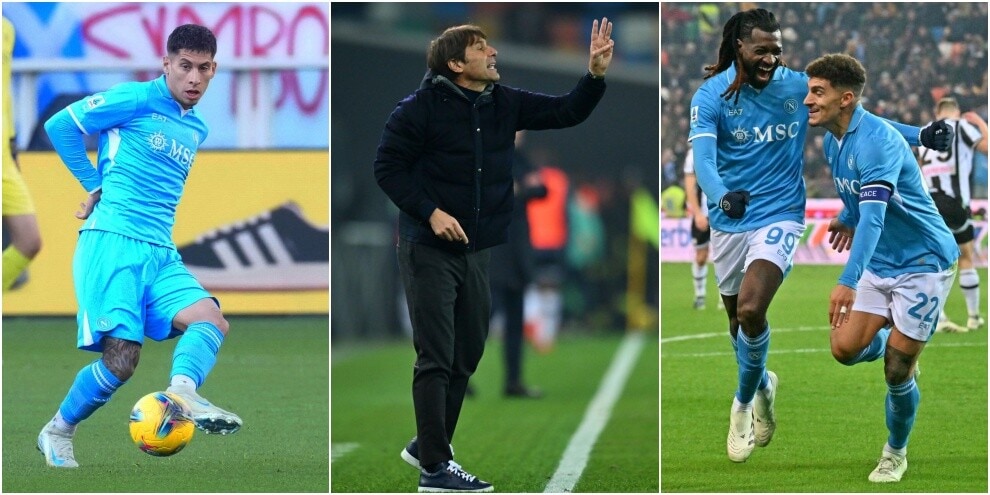 Udinese-Napoli, le pagelle azzurre: turbo Olivera, Anguissa leader