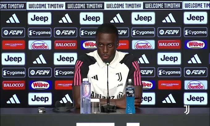 Tegola Juve, infortunio per Weah