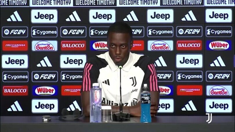 Tegola Juve, infortunio per Weah