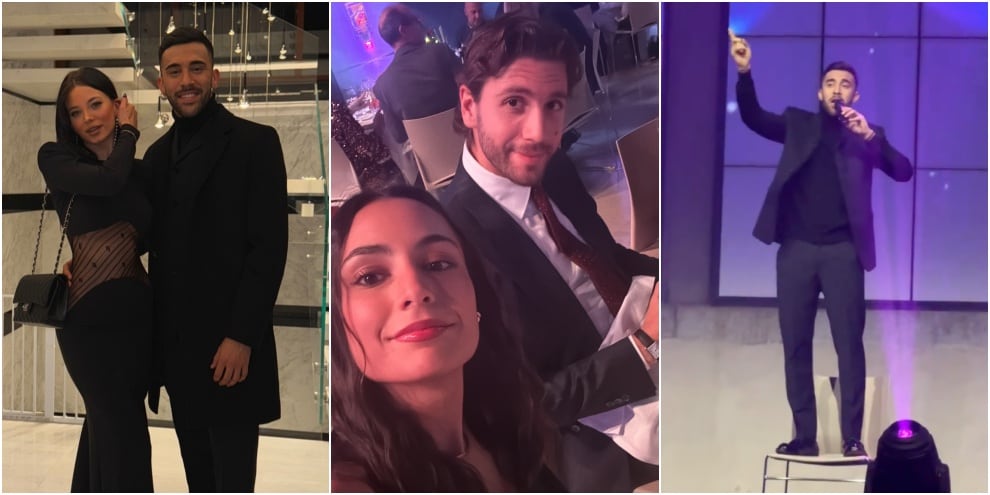 Festa di Natale Juve: show di Nico Gonzalez, tutti i vip presenti