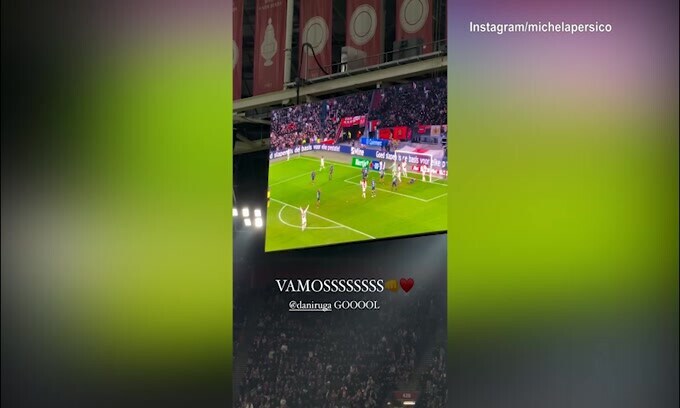 Michela Persico, che gioia per il gol di Rugani