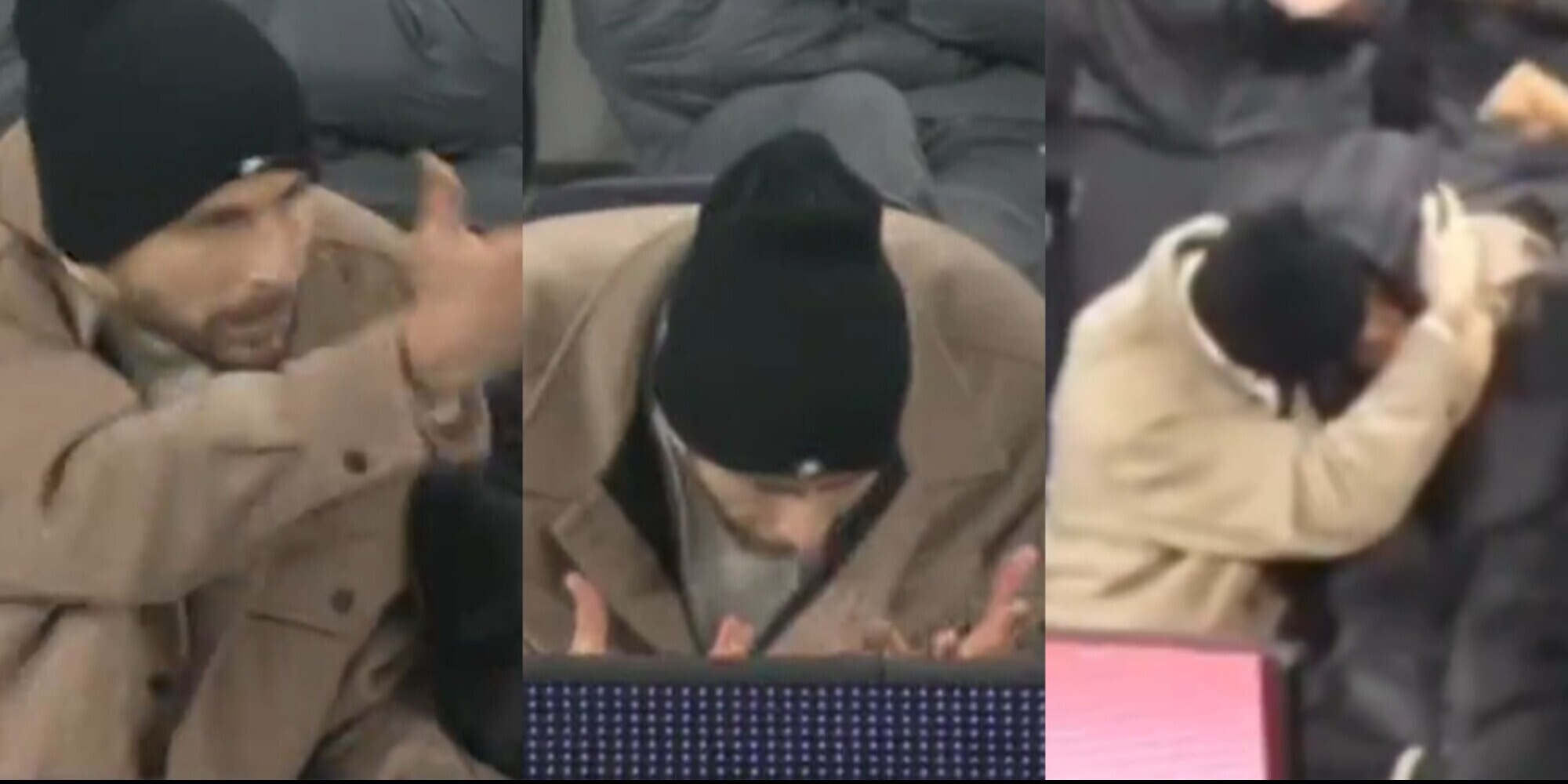 Vicario show durante Tottenham-Manchester United: sfuriata e bacio a Udogie!