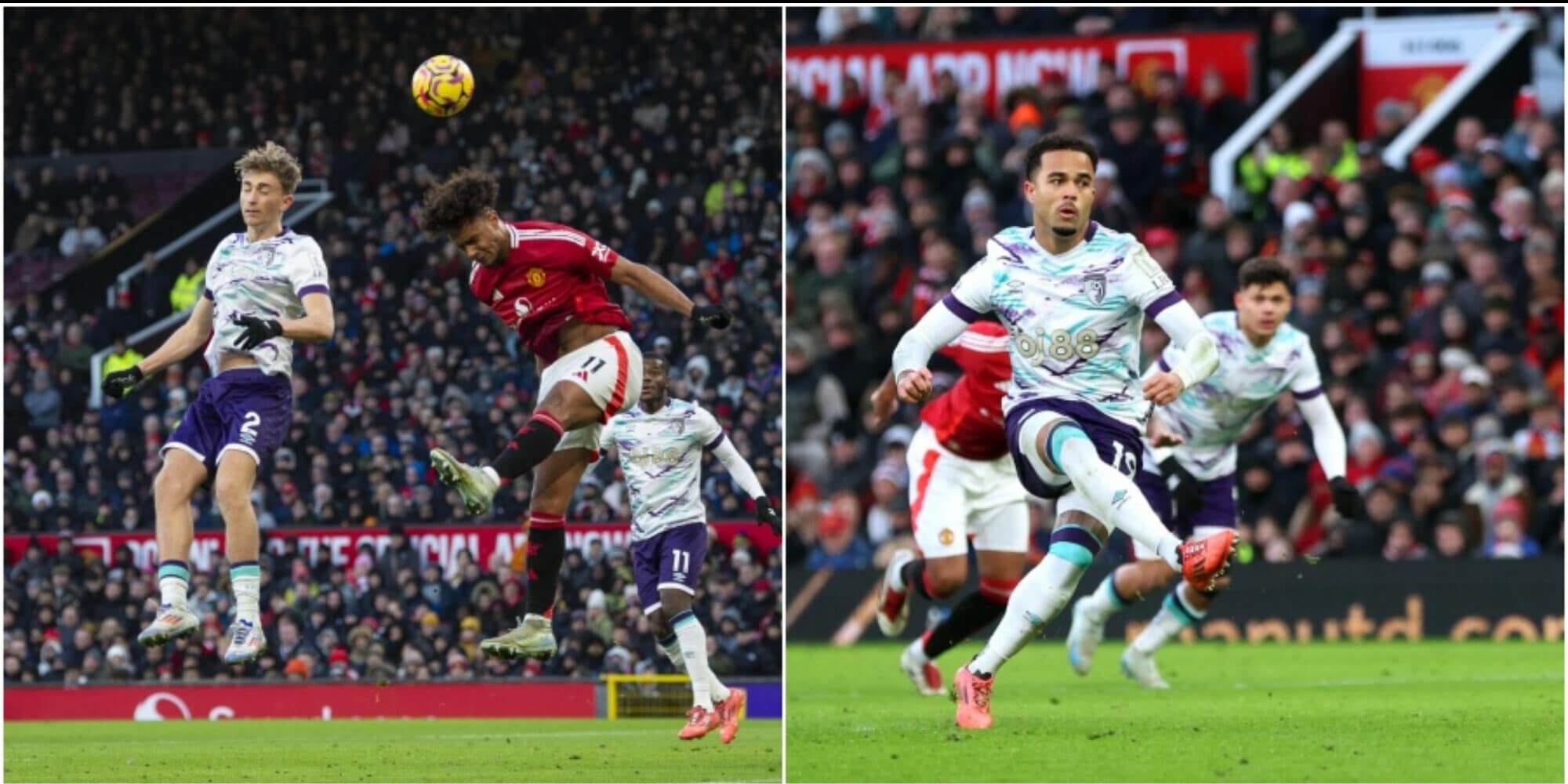 Gli ex Roma Huijsen e Kluivert stendono lo United. Liverpool, 6 gol al Tottenham