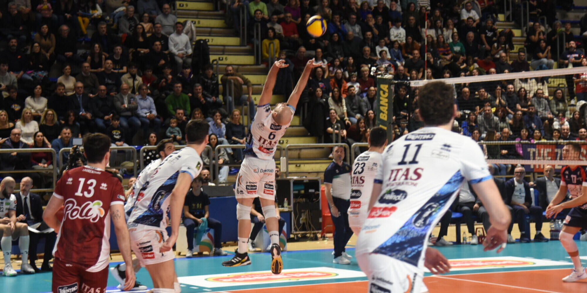 Grottazzolina lascia l'ultimo posto, vincono Perugia Civitanova e Trento