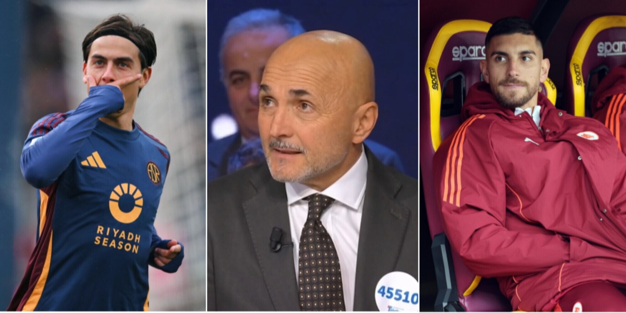 Spalletti: "Dybala? La Roma dovrebbe tenerselo". E su Pellegrini…