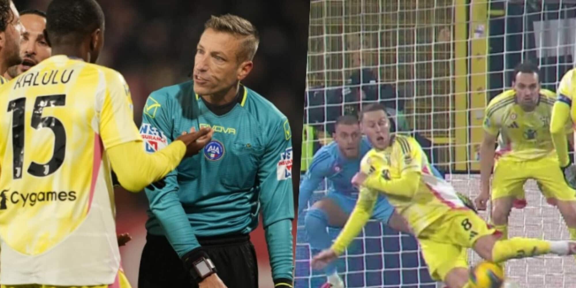 Moviola Monza-Juve: rigori, Massa c’è. Koopmeiners mai mano