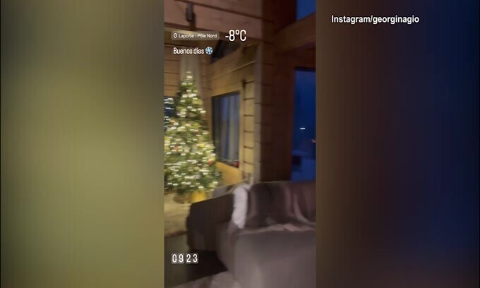 Cristiano Ronaldo, Natale da sogno in Lapponia
