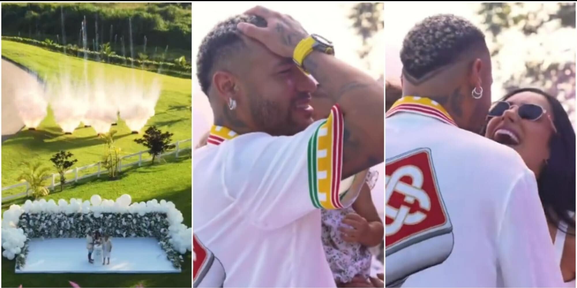 Neymar diventa di nuovo padre: maschio o femmina? Il baby shower