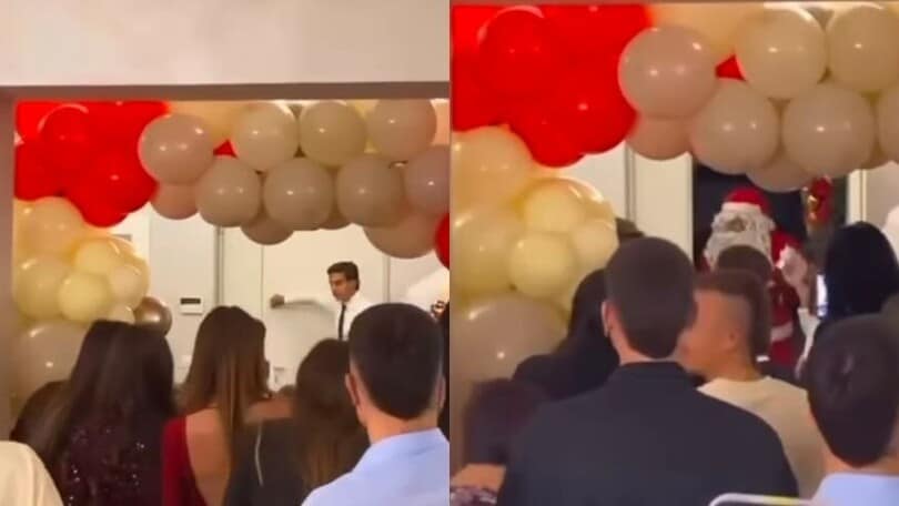 Dybala apre la porta a Babbo Natale: il video è virale