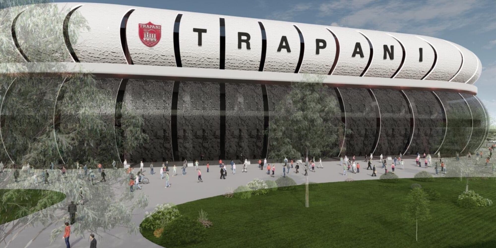 Trapani, il progetto della città dello sport: sarà un centro a cinque stelle