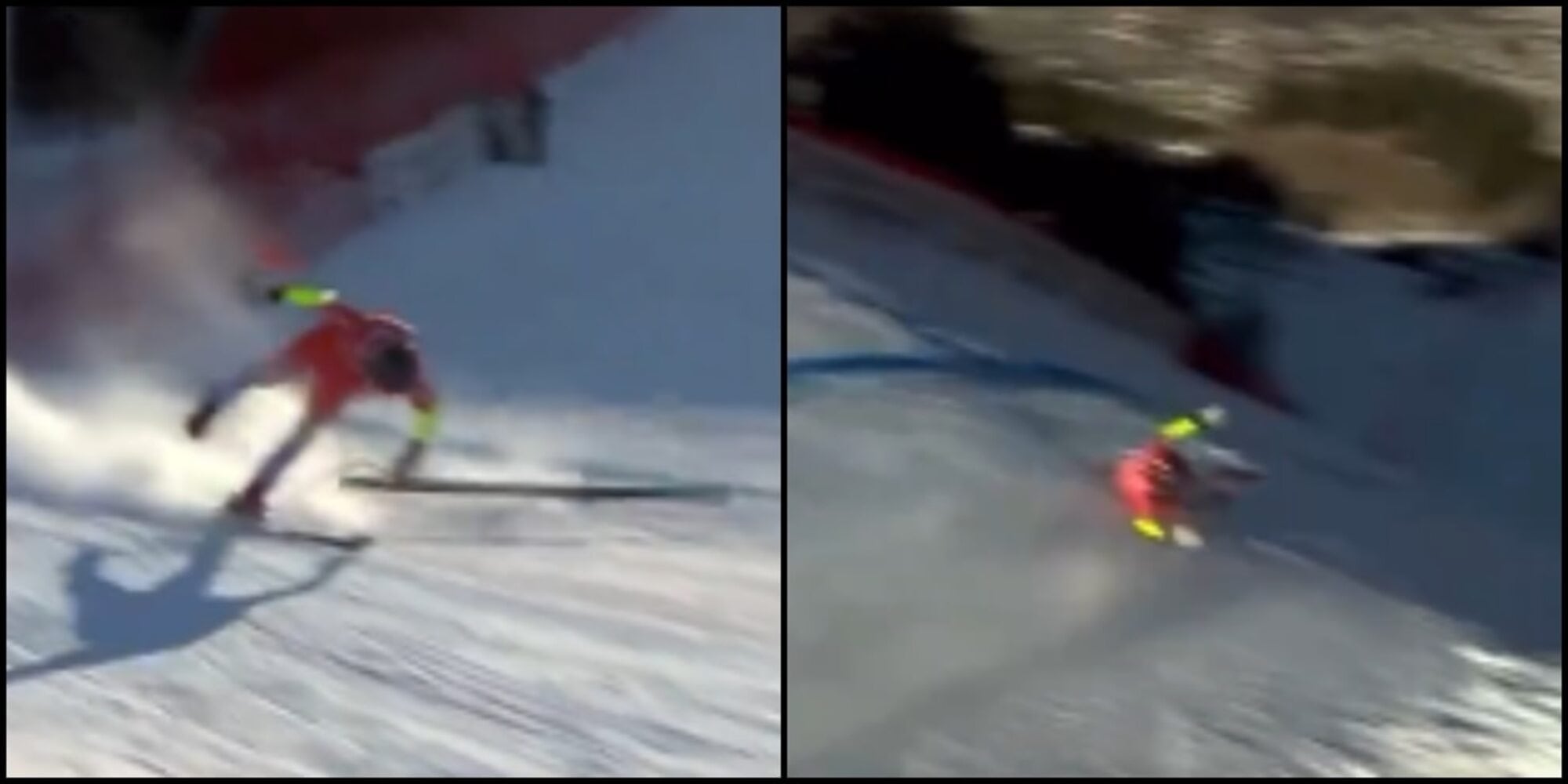 Paura per Caviezel: brutta caduta al SuperG di Bormio