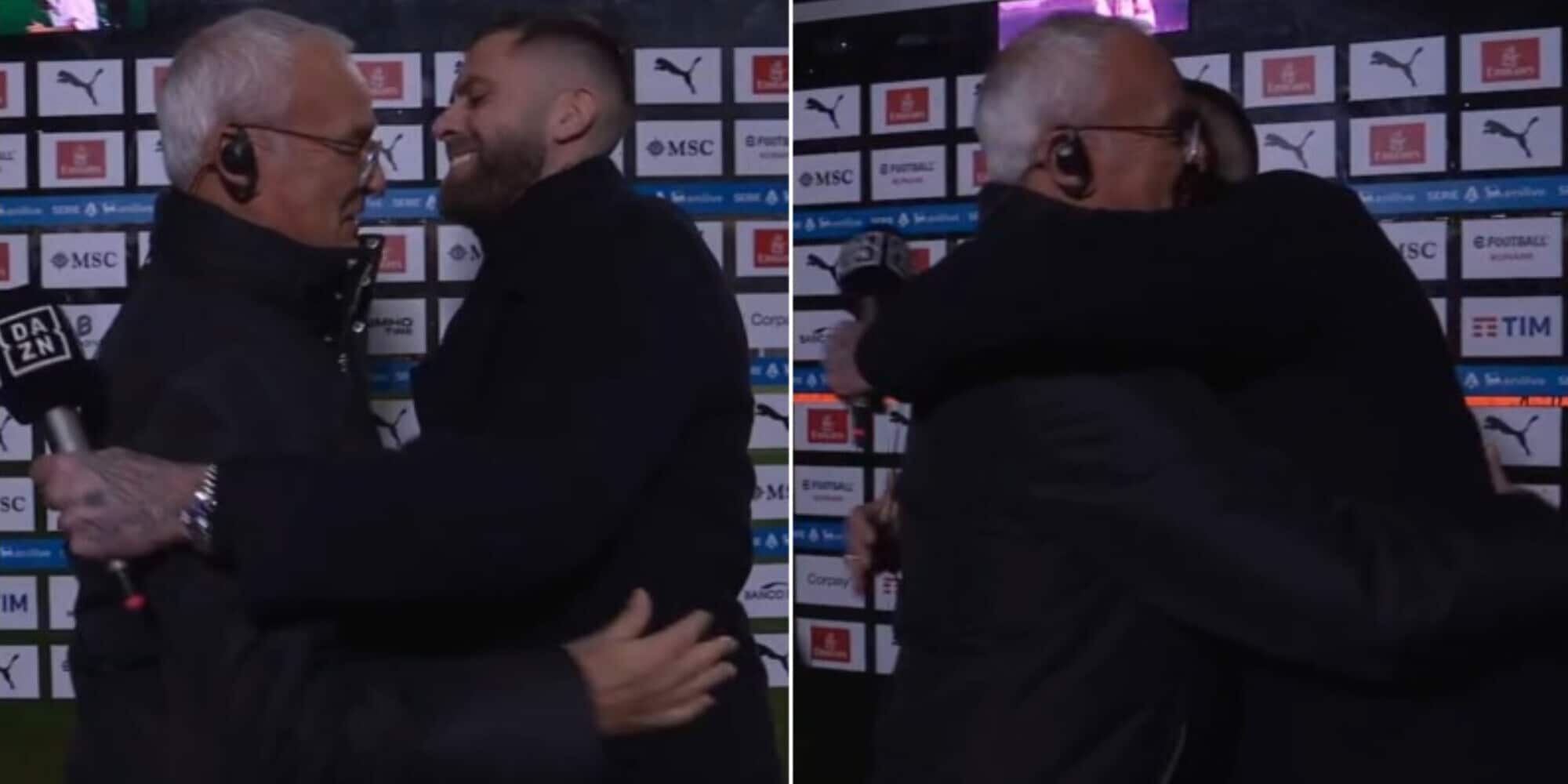 Ranieri, la battuta in diretta a Menez fa ridere tutti: "Quando avevi voglia..."
