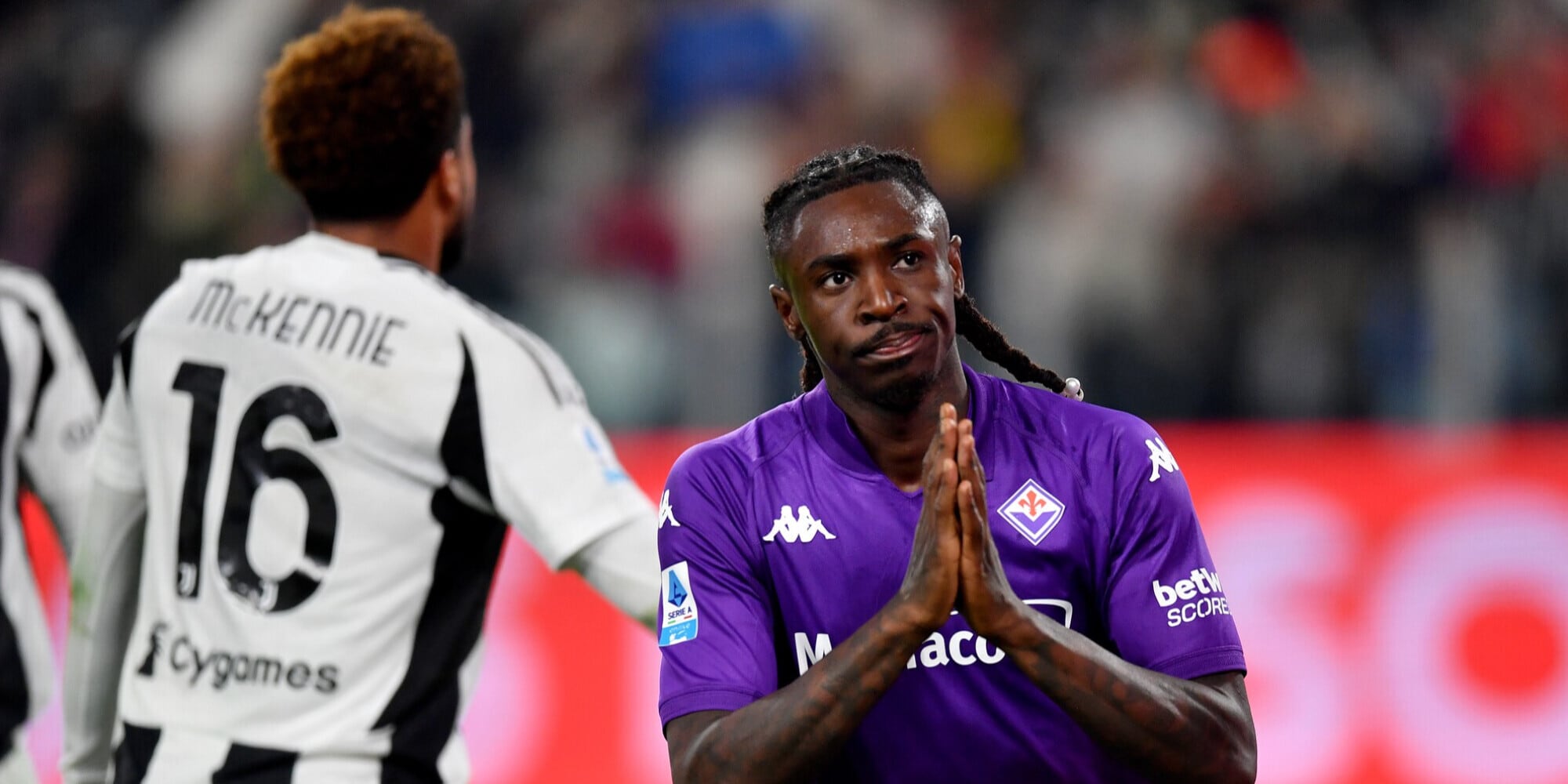 Thuram illude Motta, Sottil pareggia: Juve-Fiorentina finisce 2-2 Rivivi la diretta